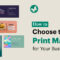 print materials for business