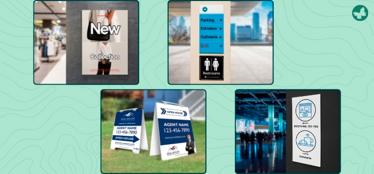 Common Applications of PVC Signs in Canada