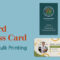 Standard Business Card Sizes & Dimensions